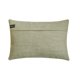 thumbnail image 3 of Funda de almohada lumbar decorativa HomeCentric verde chartreuse de 30 x 50 cm (12 x 20 pulgadas), terciopelo con textura enrejada, terciopelo, almohada oblonga con estampado geométrico, estilo, 3 of 4