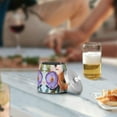thumbnail image 5 of Yayeee Ashtray with Lid for Cigarette Smokeless Stainless Steel Home Ash Holder, Bright Flowers, 5 of 7