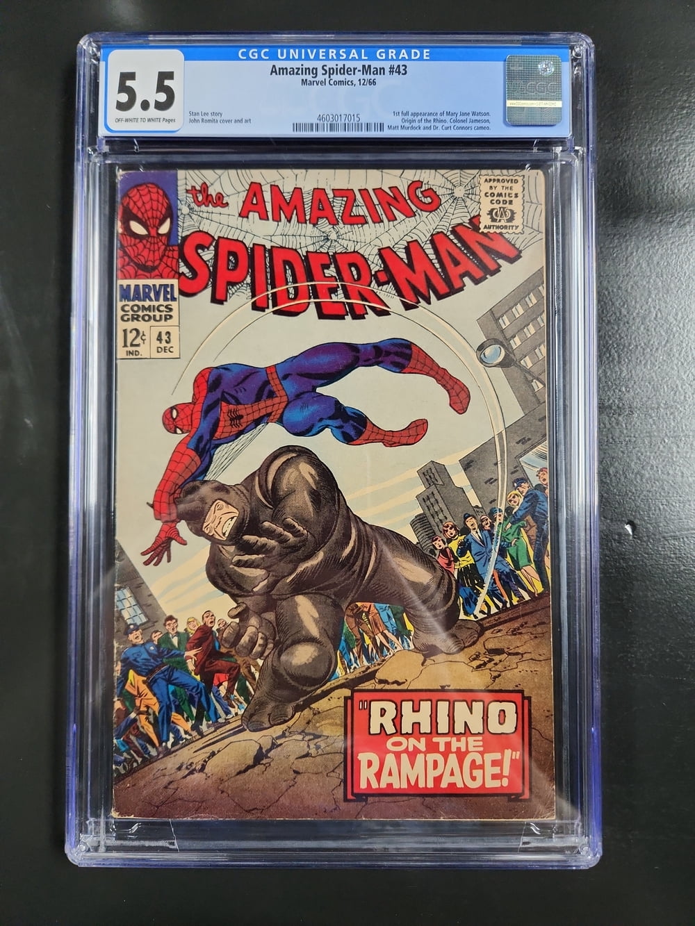 Cover of The Amazing Spider-Man #43