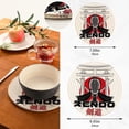 thumbnail image 3 of SKYSONIC Japanese Kendo Pot Holders Trivets, 2 Pcs Heat Resistant Trivets,Bamboo Sword Cotton Thread Weave Mats for Hot Pads Pans Pot Bowl Teapot for Kitchen Decor, 3 of 7