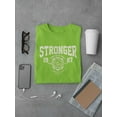 thumbnail image 3 of Stronger Retro College T-Shirt Men -Image by Shutterstock, Male 5X-Large, 3 of 4