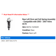 thumbnail image 2 of Rear Left Strut and Coil Spring Assembly - Compatible with 2003 - 2007 Volvo XC70 2004 2005 2006, 2 of 2