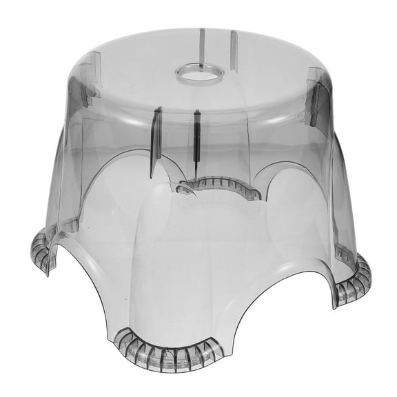 FRCOLOR Toilet Shower Bench Stool Stools Toddler Light Grey