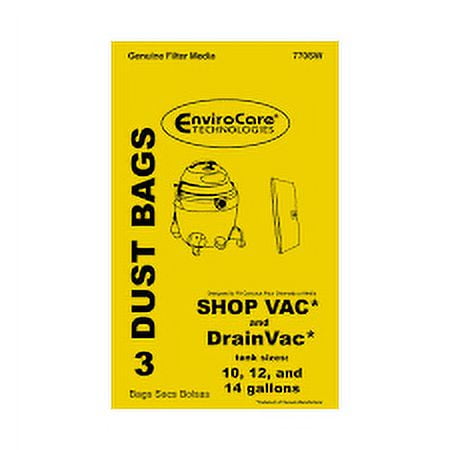 EnviroCare Replacement Vacuum Bag For 9066200 / 770SW / Style F (3 Pack)