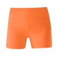 thumbnail image 6 of Ymyiu Toddler Biker Shorts Girls Shorts Kids Toddler Girl Bike Under Dress Shorts 5T 6T (Orange,5-6 Years), 6 of 6