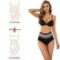 thumbnail image 4 of Women's fashion transparent lace high-waisted panties 4 packs, 4 of 7