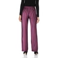 thumbnail image 2 of Ma Croix Womens Fashion Palazzo Stripe Pants, 2 of 3
