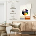 thumbnail image 5 of Elephant Stock Series Vii No. 7d Wall Art - Vertical Canvas Wall Art - Living Room Wall Decor - Abstract Canvas - Beige And Yellow Decor By Hilma Af Klint - 24" x 36", 5 of 8