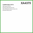 thumbnail image 2 of ECOGARD XA4375 Premium Engine Air Filter Fits 2003-2005 Dodge H100, 2005-2008 Mitsubishi Montero Sport, 2012-2013 Dodge H100 Van, 2014 Ram H100 Van, 2 of 4
