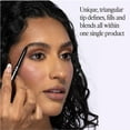 thumbnail image 4 of bdb Triple Threat Eyebrow Pencil – Taupe - Dual-Ended with Triangular Tip & Spoolie, Waterproof, Natural Finish, Vegan & Cruelty-Free for Perfectly Defined Brows, 4 of 8
