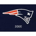 thumbnail image 4 of New England Football Patriots - Wall Hanging Logo Evolution Banner featuring logos from 1961, 1993, 2000 & 2013, 4 of 7