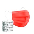 thumbnail image 1 of Cubrebocas Tricapa Gaon para Niños 100pz rojo, 1 of 6