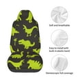 thumbnail image 4 of Honeii Cute Cartoon Dinosaurs Print Car Seat Cover,Car Interior Covers,Universal Fit Seat Protector, Compatible with Most Cars, SUVs, Trucks, and Vans, 4 of 5