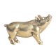 thumbnail image 3 of Estatua de cerdito de latón Strade Fareast Limited figurita de té para mascotas decoración de mesa 45mm x 28mm, 3 of 7