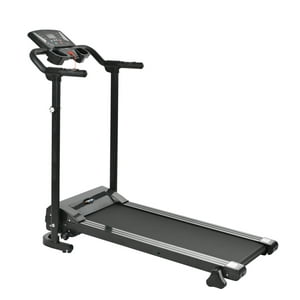  Caminadora eléctrica plegable, caminadora portátil de 14  pulgadas de ancho con 3 máquinas de ejercicio de inclinación manual, cinta  de correr compacta plegable con pantalla LCD para gimnasio en casa fitness 