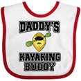 thumbnail image 3 of Inktastic Kayak Daddy Kayaking Buddy Boys or Girls Baby Bib, 3 of 4