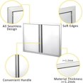 thumbnail image 5 of Qinaqin Robusto Stainless Steel cm de Profundidadouble Puerta Gabinete 28\, 5 of 5