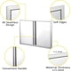 thumbnail image 5 of Sturdy stainless steel double door gabinete 28\, 5 of 5