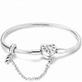 thumbnail image 1 of czcpp-Bracelets for Women 925 Sterling Silver Snake Chain Bracelets for Pandora Charm Beads, 1 of 4