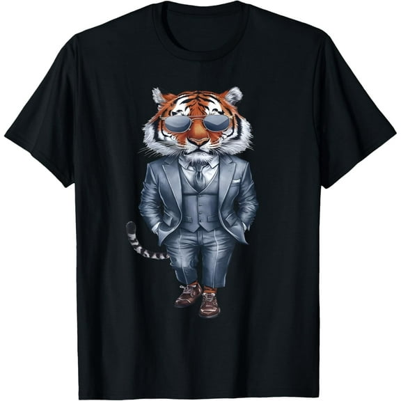 Velto Tiger Men Woman Tiger In Suit Tiger T-Shirt All Size S-5XL