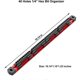thumbnail image 2 of 1/4 Hex Bit Organizer,40 Holes Slidable Screwdriver Bit Rail Holder with Magnetic Base for Drill Bi, 2 of 5