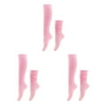 thumbnail image 2 of relayinert 2pack/lot Stably Fixed Slouch Socks With No Loose Thread Comfortable To Wear Polyester Polyester Made Breathable Light Pink 3Set, 2 of 6