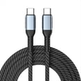 thumbnail image 2 of Cable de Carga PD 240W Tipo C de Doble Extremo una Cable de Datos USB Tipo C 240WPD 2M, 2 of 10