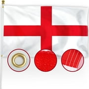 England English Flag 3x5 Outdoor, Double Sided Heavy Duty 210D Nylon St. George's Flag English National Country Flags