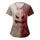 thumbnail image 1 of Tops sueltos de manga corta para mujer Tops casuales de talla grande Camisetas casuales de verano de manga corta con cuello en V Tops de mujer Camisetas Ropa de trabajo, 1 of 4