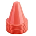 thumbnail image 1 of 10pcs Soccer Training Cone Football Barriers Plastic Marker Holder Accessory (Orange), 1 of 9
