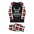 thumbnail image 4 of Nituyy Family Matching Christmas Pajamas Set, Cute Elk Sleepwear for Boys Girls Dad Mum, 4 of 10
