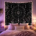 thumbnail image 2 of Astrology Chart with Moon Phases and Crystals, Mystical Celestial for Astrology Enthusiasts, Constellation Wall Art, Halloween Gift Tapestry Wall Hanging for Bedroom and Dorm, 2 of 7