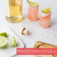 thumbnail image 5 of Tequila Shot Glasses Set | Handcrafted Rose Quartz Look | Natural Stone Appearance | Food Grade | Easy to Clean | Ideal for Tequila, Shooters, Appetizers | 4 Pack | Durable & Sanitary | 2 oz Capacity, 5 of 9