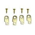 thumbnail image 3 of Kit de montaje de pedal de efectos de guitarra hardware universal robusto luthier conveniente fácil de instalar reemplazos de metal accesorio Oro, 3 of 8