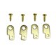 thumbnail image 3 of Kit de montaje para pedal de efectos de guitarra, 4 soportes y 4 tornillos, práctico pedalero. Oro, 3 of 9