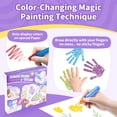 thumbnail image 4 of Mess-Free Magic Painting Set, 8-Color Zero Stain Art Toy with Brush, Pens & Stamps, Educational Coloring Gift for Kids Age 3+, Won't Stain Skin or Furniture, 4 of 8