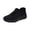 Black, variant on Women's Walking Shoes Non Slip Casual Orthopedic Sneakers Comfortable Lightweight Breathable Mesh Slip on Gym Tennis Work Travel Running Shoes Black 10.5 Wide
