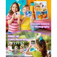 thumbnail image 6 of Bravokids Kids Camera Instant Print,1080P Kids Instant Cameras, Christmas Birthday Gifts for Girls Boys Age 3-12, Toddler Digital Cameras for 3 4 5 6 7 8 9 10 Year Old Girl, 6 of 9