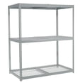 thumbnail image 3 of Wide Span Rack With 3 Shelves Wire Deck, 1200 Lb Capacity Per Level, 60"W x 36"D x 96"H, 3 of 4