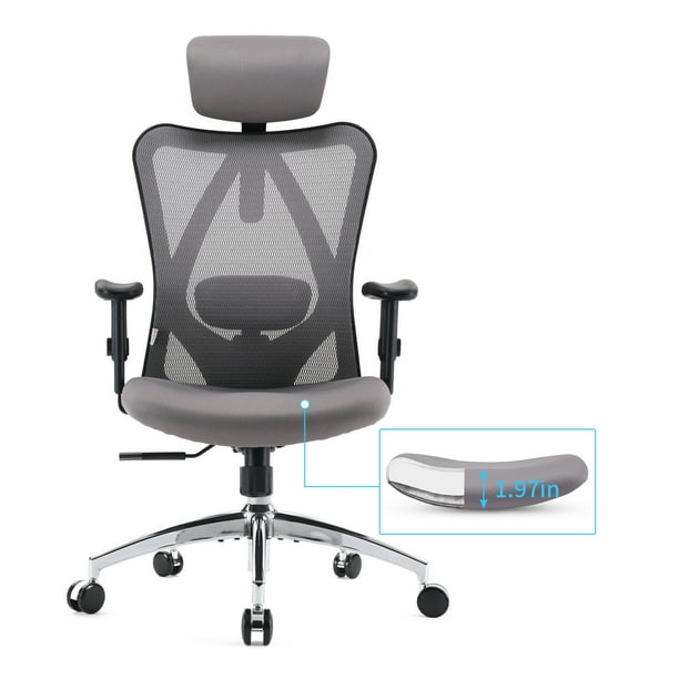 SIHOO Ergonomic High Back Office Chair, Adjustable Computer Desk Chair