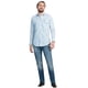 thumbnail image 4 of Camisa Moderna WRANGLER Manga Larga Hombre 907 Azul CH, 4 of 5