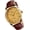 Brown strap+Gold case+Gold Dial, variant on Watch for Men Business Dress Classic Fashion Casual Black Leather Quartz Analog Waterproof Calendar Date Light Simple Wrist Watches Dad Fathers Gifts