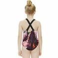 thumbnail image 4 of Kamado Nezuko Swimwear Kids' One-Piece Swimsuit Quick-Dry Cute Printed Girls' Swimwear Bathing Suit for Beach & Pool 8-10Y(130cm), 4 of 8