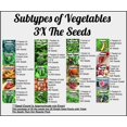 thumbnail image 2 of Over 15,000 Seeds!! Set of 20 Individual Vegetable, Herb & Melon Seed Packs Perfect for Planting A Deluxe Home/Survival Garden Indoor/Outdoor. Heirloom-100% Non-GMO!, 2 of 3