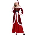 thumbnail image 5 of KelaJuan Adult Christmas Costume Santa Princess Cosplay Outfit for Men Women Party Role-playing, 5 of 6