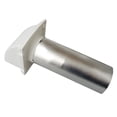 thumbnail image 3 of Deflect-O Universal 4" Wide Mouth Vent Hood with White Bird Guard, RVHAW4, 3 of 4