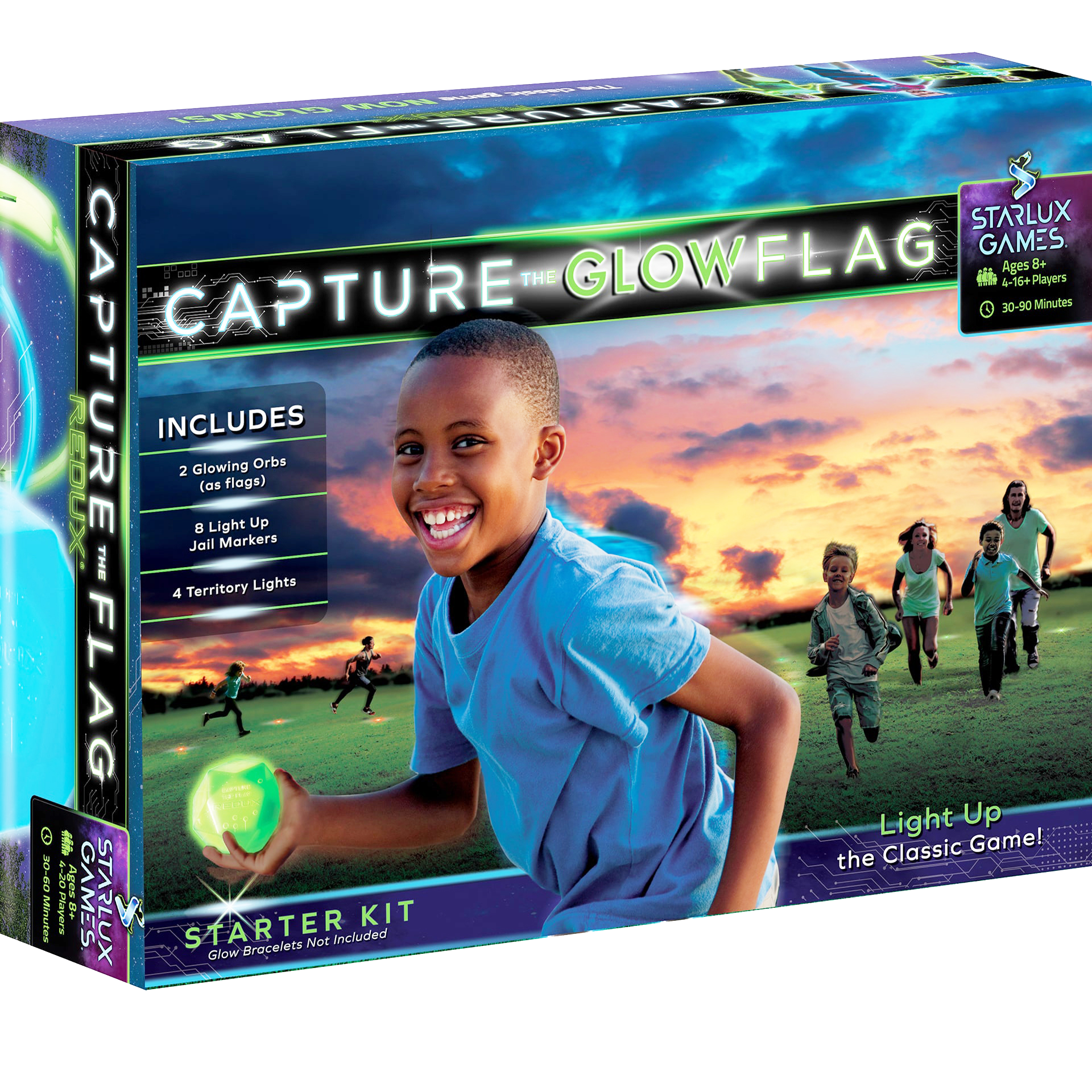 Glow in the Dark Capture the Flag | Ages 8+, 4-16+ Players
