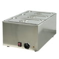 thumbnail image 4 of 1200W Commercial Countertop Electric Food Warmer NSF Certified  13.4''Wx22.2''Dx9.9''H, 4 of 10