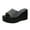 Gray, variant on Wedge Sandals for Women Women's Wedges Mid Heel Platform Sandals for Women Dressy Summer Casual Outdoor Sandal Shoes Beach Summer Sandals Black Women Sandal