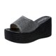 thumbnail image 1 of Amzcrzy Zapatos de mujer,Zapatos de mujer,Zapatillas de mujer, Sandalias de playa transpirables con tacón Matsu, suela gruesa y tacón inclinado para mujer Sandalias Mujer Zapatillas De Casa, 1 of 5